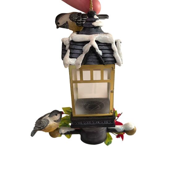 VTG Frosty Feathered Friends Illuminated Bird Christmas Ornament - Picture 3 of 7